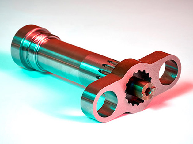 Spline shaft and spline sleeve