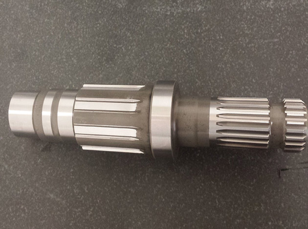 Spline shaft and spline sleeve