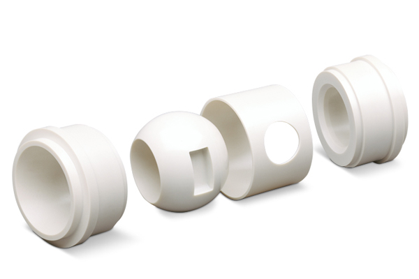 Customized fluid control parts per drawing
