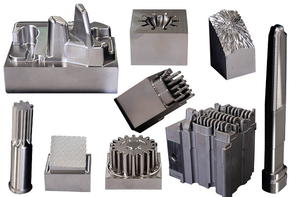 Customized mold parts according to the drawing